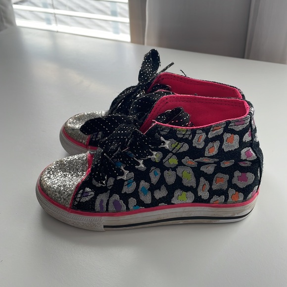 Toddler sequins leopard hightops - Picture 2 of 4